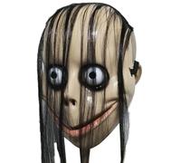 Wisylizv Halloween Scary , Demon , Horror with Long Hair, for Dance Performance, Pranks and Funny Costume Props, Scary Horror Halloween