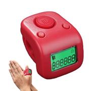 Wisylizv Number Counter Clicker, Portable Counter - Luminous Hand, Mechanical Counting, Clicker Number, Precise Tally Palm Click Counter for School Events in the Office Stadium