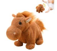 Wisylizv Plush Dolls Animals for Children, Interactive Decoration for Table Home | Interactive Animal Companion - For Children Boys and Girls Living Room Bedroom Shelf Table Study