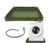 Wisylizv Portable Shower Base | Folding Travel Shower Bath for Camping, Bathroom with Drain Hose for Adult Travellers Indoor Beach Travel Nautical Bath