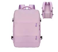 Wisylizv Race Backpack, Backpack for Women, Personal Item Travel Bag, Airline Approved, Anti-Theft, Multidocutal, Large Backpack for Flight, Business, purple, Consulte la descripción, See description