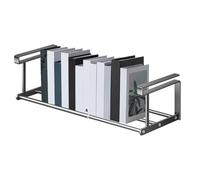 Wisylizv Support Rangement Washbasin - Acier Sous Armoire Réglable | ÉTagère Télescopique Antidérapante 30-50 cm | Organisateur De Salle De Bain Cuisine Armoire Dressing Cellier, Gain D'espace