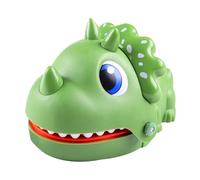 Wisylizv Triceratops Finger Biting Toy - Dinosaur Bite Hand Challenge Game | Reaction Coordination Toy For Kids Adults | Press Alternate, Fun Parent Child Interactive Game For Boys Girls Ages