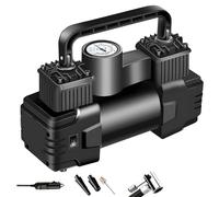 Wisylizv Tyre Inflator Air Compressor - Portable Electric Auto-Stop Car Tyre Pump | Air Compressor for Car Tires with Led Light | Digital Tyre Inflator with High Precision Pressure Gauge