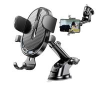 Wisylizv Universall Car Phone Holder - 360 Degree Rotating Mount for Dashboard | Air Outlet & Instrument Panel | Smartphone Stand for Navigation, Road Trips, and Commuting