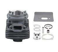 Wisyurt 44MM 52CC Cylinder Assy 1E44F-5 44F-5 44-5 BG520 CG520 Assembly Piston Kit Ring Pin Clip Rebuild Trimmer Parts