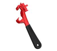 Wisyurt Bung Wrench & Bucket Opener Tool - Aluminum Drum Lid Remover for 5-55 Gallon Drums, Paint Cans, and Pails