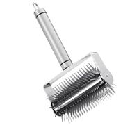 Wisyurt Dough Punch Pizza Tool for Blueberries Stainless Steel Honey Uncapping Roller Freeze Drying Pin Roller