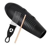 Wisyurt Guiro Instrument 3.9x13 Inch Guiro Fish Shaped Latin Percussion Instrument with 2 X Guiros Scraper Musical Training