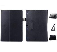 WiTa-Store Cover Case for Lenovo Tab 2 A10-70F 10.1 Inch Smart Cover Slim Case Stand Flip (Black) NEW