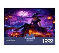 Witch 1000 Pieces Jigsaws for Adults Fun, Challenging & Brainteasing Birthday Gifts for Women And Man Challenge High Difficulty 70x50cm/1000pcs