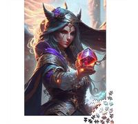 Witch 1000 Pieces Puzzles Paper Puzzle for Teenager Funny Jigsaw Puzzles 1000pcs (38x26cm)
