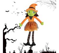 Witch | Adorable Witch Plush Toy for Halloween | Adorable Soft and Skin-Friendly Decoration for Home, , Bedroom, Party, Girls, and Living Room