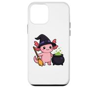 Witch Axolotl Halloween Cute Kawaii Animal Design Case for iPhone 12 mini