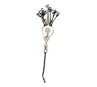 Witch Bell For Car Rearview Mirror, Metal Wind Chimes For Door Protection, Wiccan Home Decor Altar Accessories, Good Luck Charm For House Warming,