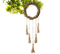 Witch Bell For Door | Witches Wind Chimes | Rural Hanging Ornament with Bell Embellishment for Garden Living Room Bedroom Wall Outdoor