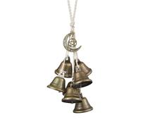Witch Bells for Protection - Hanging Decorative Witches Bells for Door Knob Window Porch - Traditional Witchcraft Bell Set Home Decor - Witchcraft Supplies Gift