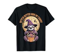 Witch Better Have My Candy Sloth Ghost Halloween Costume T-Shirt