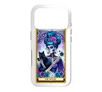 Witch Black Cat Mom Tarot Card Skeleton Spellbook Women Case for iPhone 17 Pro