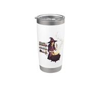 Witch Brewing Potion at Cauldron Stainless Steel Insulated Tumbler