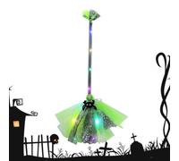 Witch Broom Halloween Accessory Hand Ornament Fantastic And | Broom Accessory Halloween Witch Costume for Women Girls Students Haunted House Graveyard Party Garden