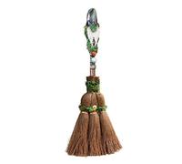 Witch Broom - Wear-resistant Natural Crystal Broom | Lightweight Creative Wiccan Altar Broóm | Innovative Miniature Broomm Decor Home Wiccan Ritual Decor For Home, Car, Company