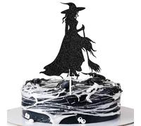 Witch Cake Topper, Hocus Pocus Birthday Witch, Witches Don't Age, Halloween Witches Birthday Party Decorations Supplies for Girls Women