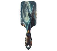 Witch Cat Hair Massage Comb, Anti Static Brush, Hairbrush Healthy, Long Handle Air Cushion Brush