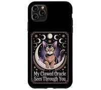 Witch Cat Oracle Mystical Moon Phases Case for iPhone 11 Pro Max