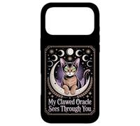 Witch Cat Oracle Mystical Moon Phases Case for iPhone 17 Pro Max