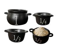Witch Cauldron for Halloween, Spooky Kitchen Measuring Cauldron Pot, Fantasy Party Favors for Skeleton Prop Themed Parties Everyday Play Graveyard Scenes Haunted Houses for Spooky