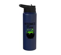 Witch Cauldron Halloween Potion Witches Brew Stainless Steel Insulated Water Bottle