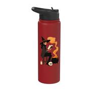 Witch Cauldron Spell Halloween Horror Mystical Witchcraft Stainless Steel Insulated Water Bottle