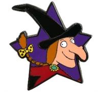Pawprint Family | Witch Character Enamel Pin Badge | Julia Donaldson and Axel Scheffler's Room on the Room Official Merchandise