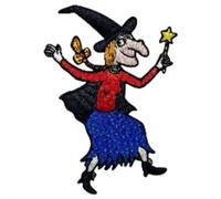 Witch Character Sew On Patch