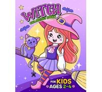 Witch Coloring Book for Kids 2-4: Features of Various Halloween Themed Illustrations