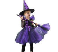 Witch Costume For Pretty Tulle Dress With Witch Hat