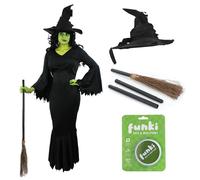 Witch Costume I Love Fancy Dress Black Small