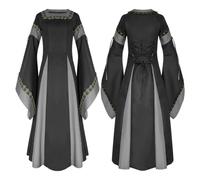 Witch Costume Women Plus Size Fancy Dress Costumes Witches Dresses for Women Sexy Witch Costume Evening Party Prom Cocktail Swing Dress Costumes Party Halloween Plus Size