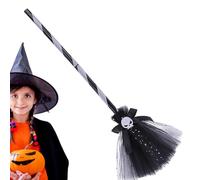Witch Dress Up Accessories | Witch Hat Broom for Boy Costume | Wizard Witch Hat Broom for Role Play, Cosplay, Costume Party, The