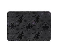 Witch Fabric Print Custom Halloween Doormat, Personalized Floor Mat | Welcome Spooky Halloween Vibes At Your Door For Halloween Party