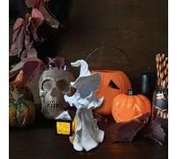 Witch Figurines and Statues | Halloween Witch Figurines with Lantern | Table Centerpieces Desk Decor for Fireplace Living Room Bedroom Patio Shelf Porch Garden