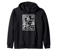 Witch Finder General Historical Engraving Zip Hoodie