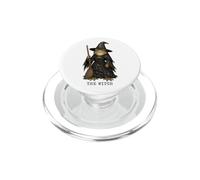 Witch Frog Cottagecore Magic Wiccan Toad PopSockets PopGrip for MagSafe