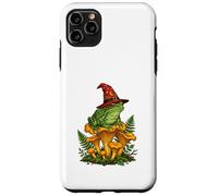 Witch Frog Sitting On Mushrooms Halloween Magic Nature Case for iPhone 11 Pro Max