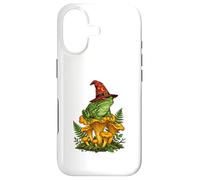 Witch Frog Sitting On Mushrooms Halloween Magic Nature Case for iPhone 17