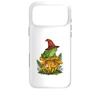 Witch Frog Sitting On Mushrooms Halloween Magic Nature Case for iPhone 17 Pro Max