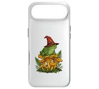 Witch Frog Sitting On Mushrooms Halloween Magic Nature Case for iPhone Air