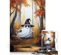 Witch Ghost Swing 1000 Pieces Jigsaw Puzzles for Teenagers Clear Thinking Gentle Engagement Firm Interlock Nice Gift (50x75cm)