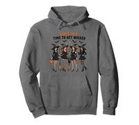Witch Girls Night Out Halloween Matching Womens Top Pullover Hoodie